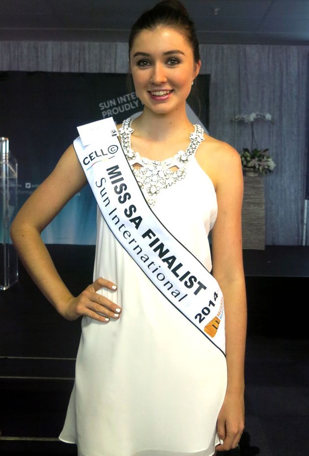 Miss South Africa 2014 finalist Abigail de Jager