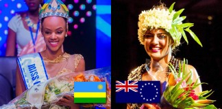 Rwanda will debut this year with Jolly Mutesi as its contestant. Cook Islands meanwhile is making a comeback and will be represented by Natalia Short. Madagascar and St. Lucia are also returning to Miss World and will be represented by Samantha Todivelou and La Toya Moffat respectively