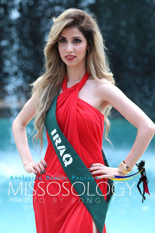 Miss Iraq Suzan Amer Sulaimani
