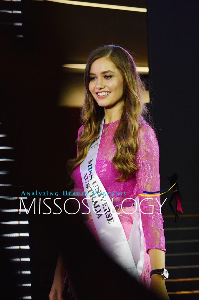 Miss Universe Australia 2016 Caris Tiivel during the 65th Miss Universe kick-off event held December 10 at S Maison, Conrad Hotel, Pasay City. (Photo by Drew Francisco/Missosology.Org)