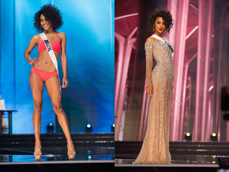 Miss Brazil Raissa Santana at Miss Universe 2016 prelims