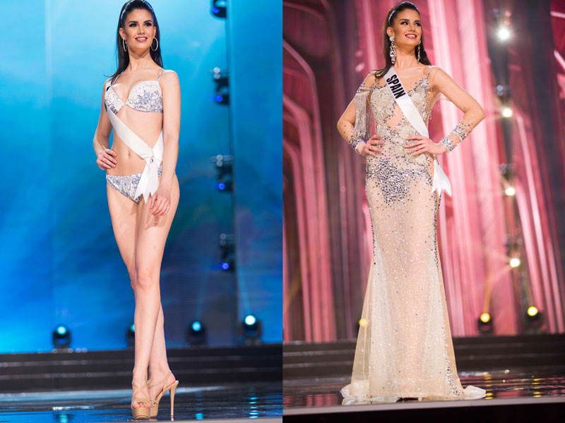 Miss Spain Noelia Freire at Miss Universe 2016 prelims