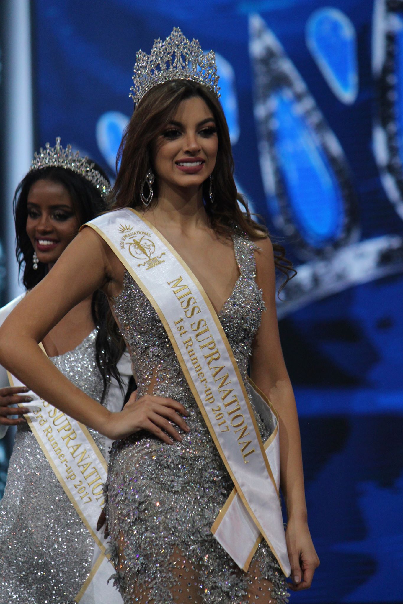 Miss Colombia Martha "Rica" Martinez finished second