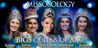 Missosology Big5 queens of 2017
