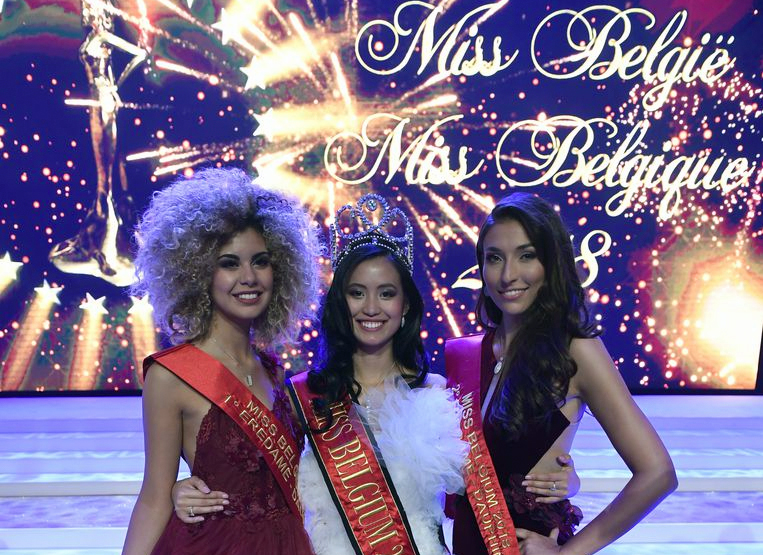 Zoé Brunet (left) is the first runner-up while Dhenia Covens (right) is the second runner-up