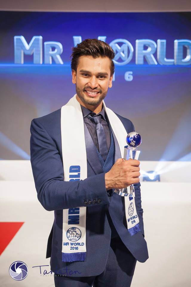 Mr World 2016 Rohit Khandelwal will be crowning his successor in the Philippines. (Photo: Mr World Facebook page)