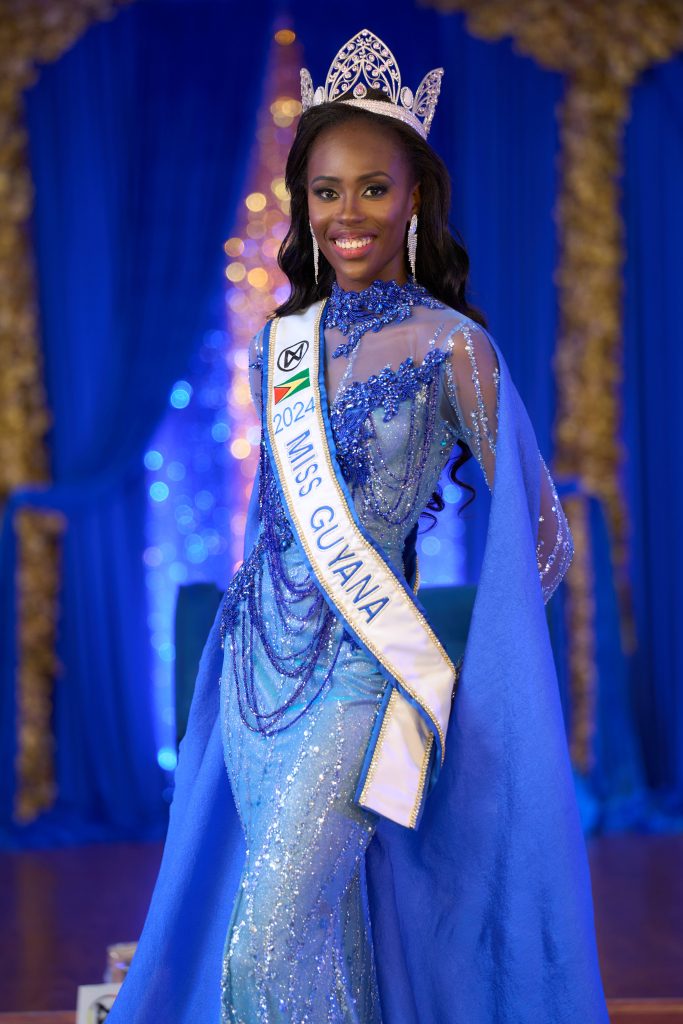 Zalika Samuels crowned Miss World Guyana 2024 in a Celebration of Majesty and Purpose.