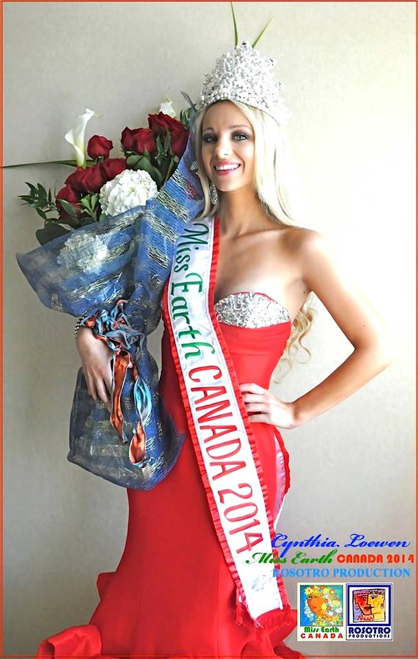 Cynthia Loewen is the New Miss Earth Canada 2014 - Missosology