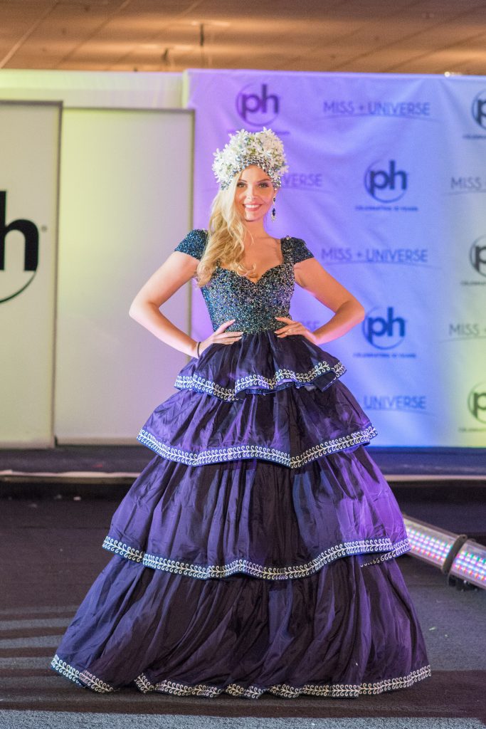 Vanessa Bottánová, Miss Slovak Republic 2017 debuts her National Costume on stage at Planet Hollywood Resort & Casino on November 18, 2017. The National Costume Show is an international tradition where contestants display an authentic costume of choice that best represents the culture of their home country. The Miss Universe contestants are touring, filming, rehearsing and preparing to compete for the Miss Universe crown in Las Vegas, NV. Tune in to the FOX telecast at 7:00 PM ET live/PT tape-delayed on Sunday, November 26, live from the AXIS at Planet Hollywood Resort & Casino in Las Vegas to see who will become the next Miss Universe. HO/The Miss Universe Organization