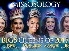 Missosology Big5 queens of 2017