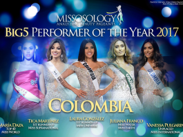 Colombia is Big5 Performer of the Year 2017