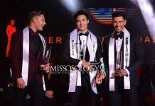 Mister International 2017 Seunghwan Lee of Korea (center) will crown his successor in February in the Philippines (Photo by Drew Francisco)